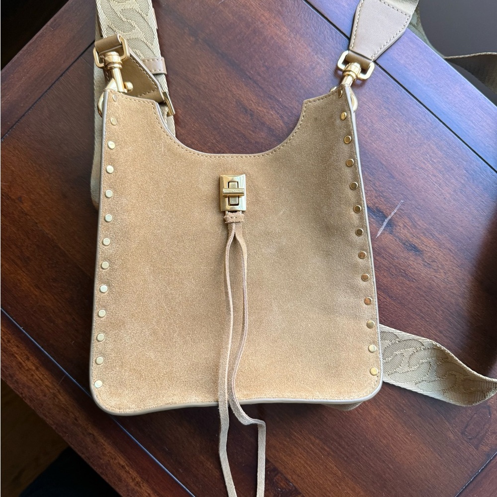 Rebecca Minkoff Suede Crossbody Bag - Picture 4 of 7